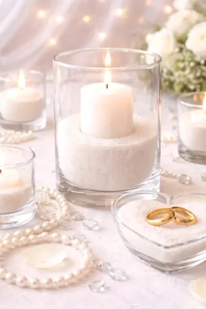 Prix Promo Sable de décoration Blanc en flacon de 400 grammes