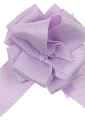 Noeud en satin Parme x 5 pièces Dernière Chance