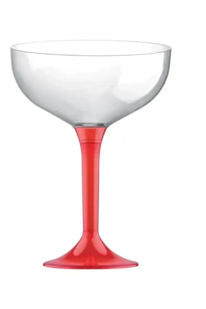 Coupe à champagne mariage en plastique Rouge x 20 pièces Commander Vite