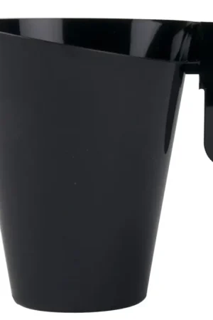 Promotion Saisonnière Tasse réutilisable en plastique à Cappuccino Noir x 12 pièces