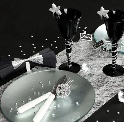 Perle de pluie Argent pas cher x 30 pièces Promotion Saisonnière