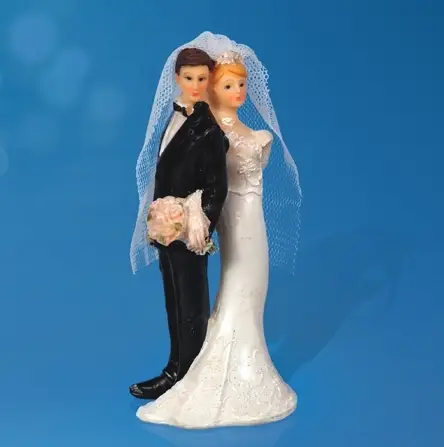 Couple de mariés Dos à Dos 11 cm Solde