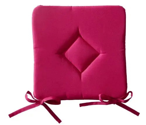 Livraison Express Galette de chaise TODAY en Fuchsia 40 x 40 cm