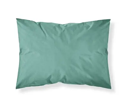 Nouvelle Collection Taie d'oreiller Rectangulaire 50x70 Bleu Ciel 100 % coton