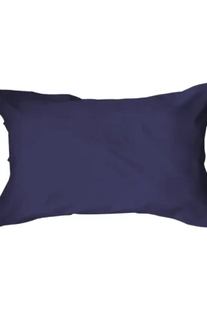 Offre Limitée Taie d'oreiller Rectangulaire 50x70 Bleu Marine TODAY