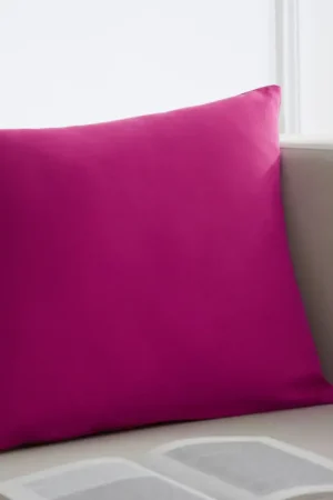 Coussin 40x40 cm Fuchsia 100 % coton TODAY Affaire À Saisir