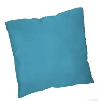 Coussin déco Bleu Turquoise 40x40 cm Nouvel Arrivage