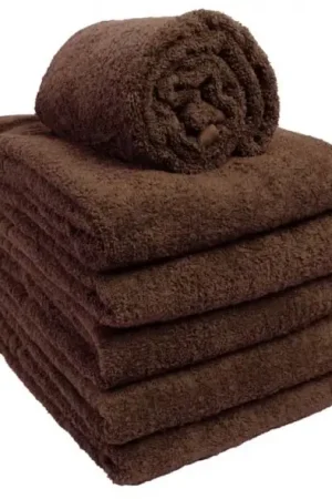 Maxi drap de bain 90x150 Chocolat 100 % coton Dernier Modèle