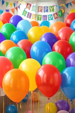 Quantité Limitée Ballon gonflable Multicolore 30 cm x 50 pièces
