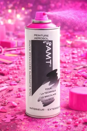 Bombe de Peinture Aerosol Rose Fluo 330 mL Must-Have
