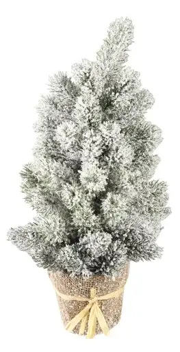 Affaire À Saisir Sapin de Noel Givré 41 cm avec son pot