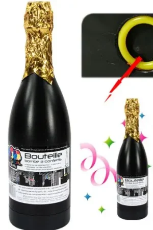 Canon à confettis Bouteille de Champagne Usine Directe