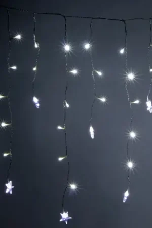 Commander Vite Guirlande lumineuse stalactite LED Etoile Blanche