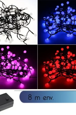 Guirlande lumineuse couleur changeante 100 LED Meilleur Choix