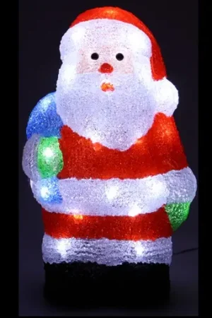 Satisfait Ou Remboursé Père noel lumineux acrylique 40 LED