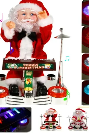 Expédition Rapide Pere noel automate joue au clavier / Batterie