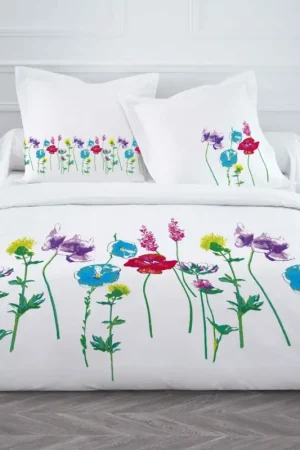 Housse de couette 220x240cm imprimée Garden Haute Qualité