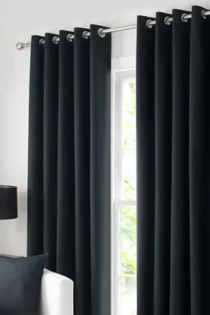 Rideau Isolant thermique Noir 140x240cm Top Vente