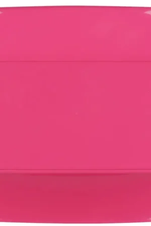 Bon Marché Plateau plastique rectangulaire Fuchsia 34x23cm x 3 pièces