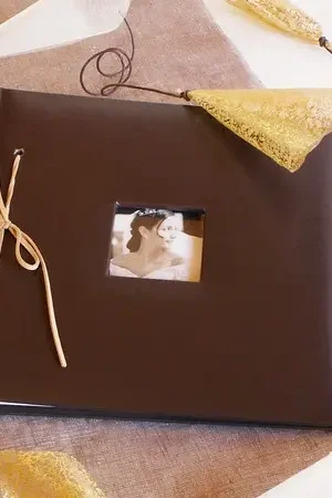 Meilleur Prix Livre d'or mariage soft Chocolat