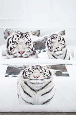 Housse de couette 220x240cm Photoprint Tigre Must-Have