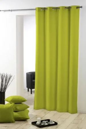 Commander Maintenant Rideau Isolant thermique Vert anis 140x240cm