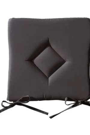 Galette de chaise Bronze Carrée 40x40 cm Produit De Marque