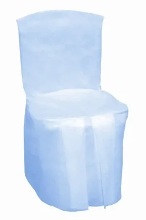 Retour Gratuit Housse de chaise mariage integrale Bleu cielx 5 pièces
