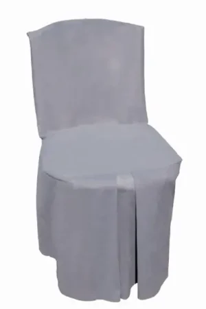 Nouveauté Housse de chaise mariage integrale Grisex 5 pièces