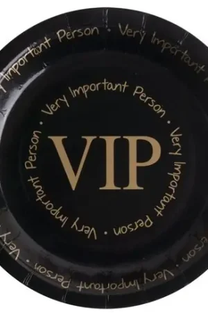 Prix Réduit Assiette carton VIP 23cm x 10 pièces