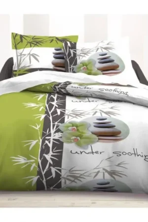Offre Exclusive Housse de couette 220x240 Zen Bamboo TODAY