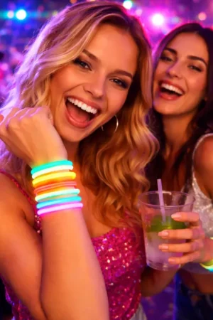 Meilleure Vente Bracelet lumineux fluo Multicolore x 50 pièces
