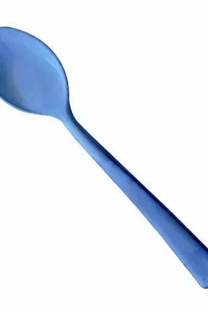 Mini cuillere plastique Turquoise x 50 pièces Nouveauté