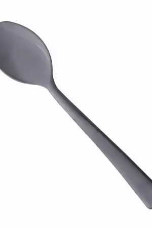 Mini cuillere plastique Gris x 50 pièces Top Vente