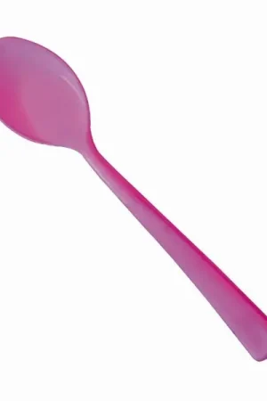 Mini cuillere plastique Fuchsia x 50 pièces Offre Spéciale