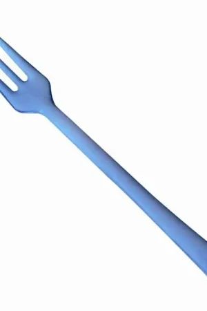 Nouvel Arrivage Mini Fourchette en plastique Turquoise x 50 pièces
