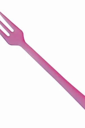 Mini Fourchette en plastique Fuchsia x 50 pièces Dernière Chance