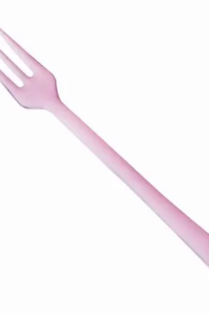 Offre Spéciale Mini Fourchette en plastique Rose x 50 pièces