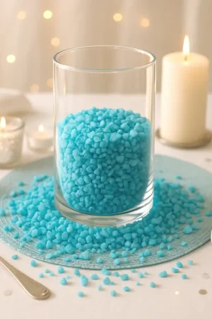Gravier décoratif Turquoise pour deco de table Expédié Aujourd'hui