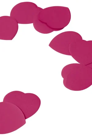 Seulement Aujourd'hui Cotillons coeur fuchsia sortie eglise mariage