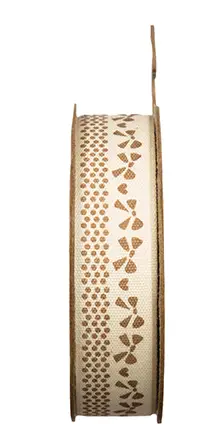 Expédié Aujourd'hui Masking tape petit noeud beige