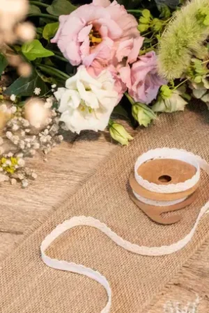 Offre Exclusive Masking tape dentelle adhesive ivoire