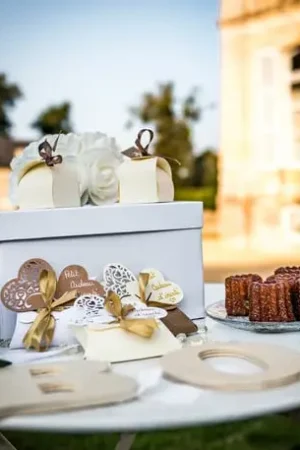 Super Prix Urne mariage carrée Blanche