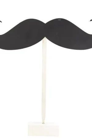 Vente Directe Centre de table Original Moustache en ardoise