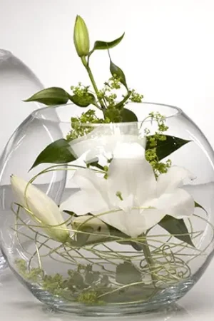 Nouvelle Collection Vase boule mariage 20cm