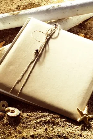 Livre d'or mariage en Lin Quantité Limitée