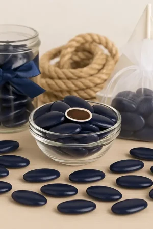 Vente Directe Dragées au Chocolat Bleu Marine