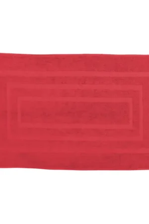Tapis de bain pas cher Rouge 50x85cm Affaire À Saisir