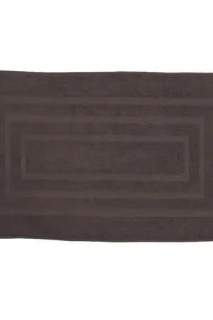 Tapis de bain pas cher Chocolat 50x85cm Prix Promo