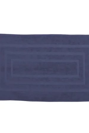 Tapis de bain pas cher Bleu marine 50x85cm Meilleur Choix